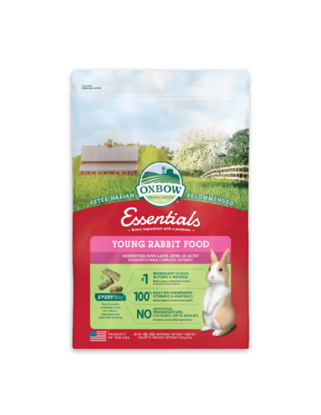 Comida para Conejo joven OXBOW ESSENTIALS 4,53kg